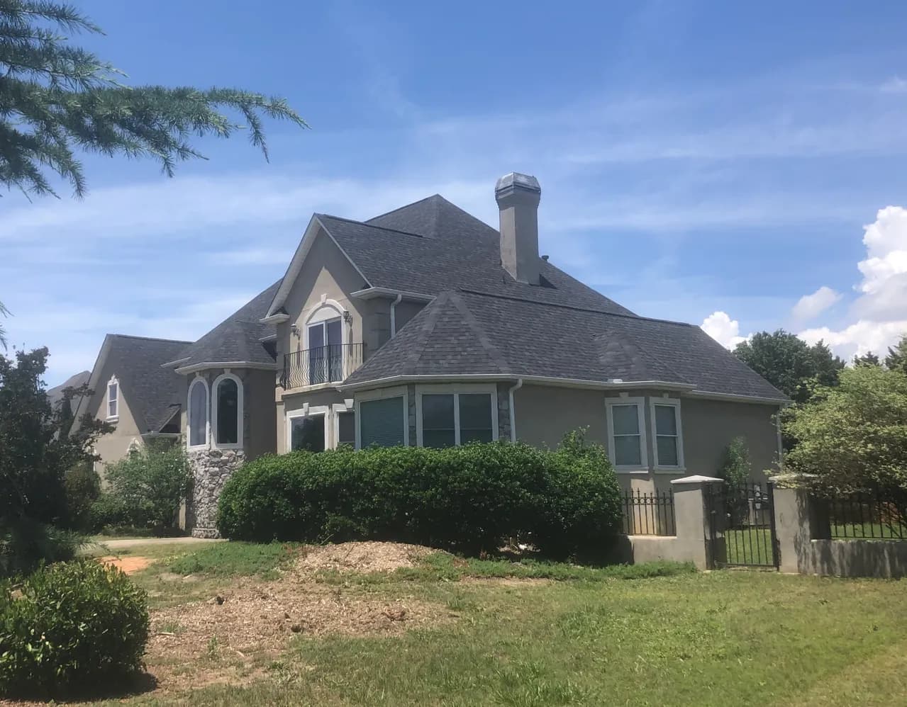 Recent roofing project in the Upstate
